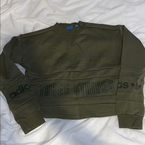Adidas cropped sweatshirt